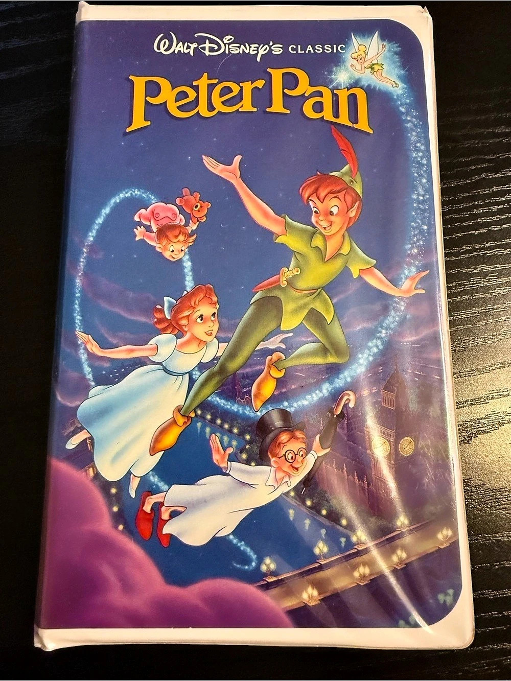 Disney Peter Pan Walt Disney Black Diamond Masterpiece Edition VHS